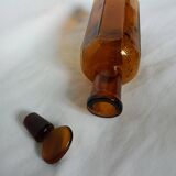 Apothecary bottle pharmacy bottle amber glass