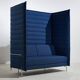 Alcove Xtra High two-seater sofa by Ronan & Erwan Bouroullec for Vitra