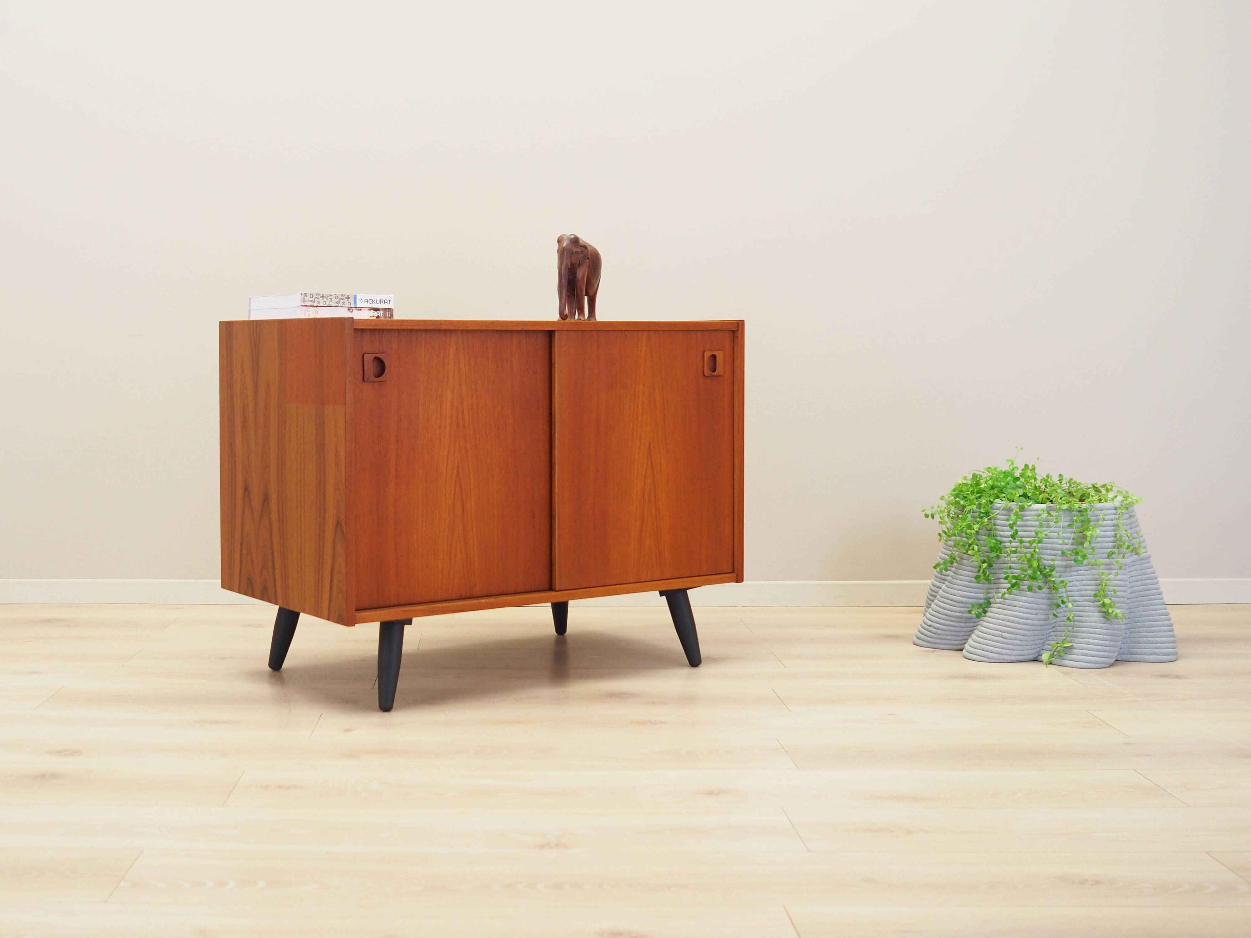 Teak cabinet, Danish design, 1970s, production: Denmark