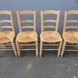 Suite of 4 mulched chairs