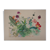 Raoul DUFY: Little wild flowers, Signed lithograph