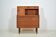 Danish sekretary teak 1960s vintage Scandinavian mid century