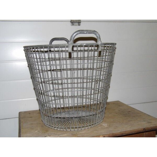 Metal industrial basket