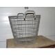 Metal industrial basket