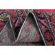 1970s Vintage Persian Handmade Wool Cotton Pink Area Rug  282x397