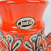 Vintage Fat Lava 1590 Vase in Ceramic from Jasba, West-Germany, 1970s