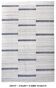 315x210 cm cream Blue kilim carpet, wool hand made blue kilim rug.