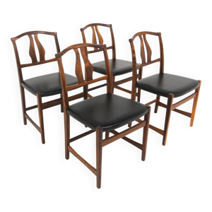 set de 4 chaises scandinave