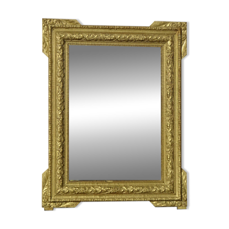 Ancien miroir doré; 65x83cm