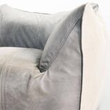 Mario Bellini 2-Seat Le Bambole Sofa for C&B Italia in Leather & Fabric 70s