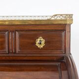 Desk – or secretary, cylinder, mahogany. Late 18th century period.