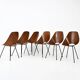6 "Medea" chairs by Vittorio Nobili for Frattelli Tagliabue, 1950s