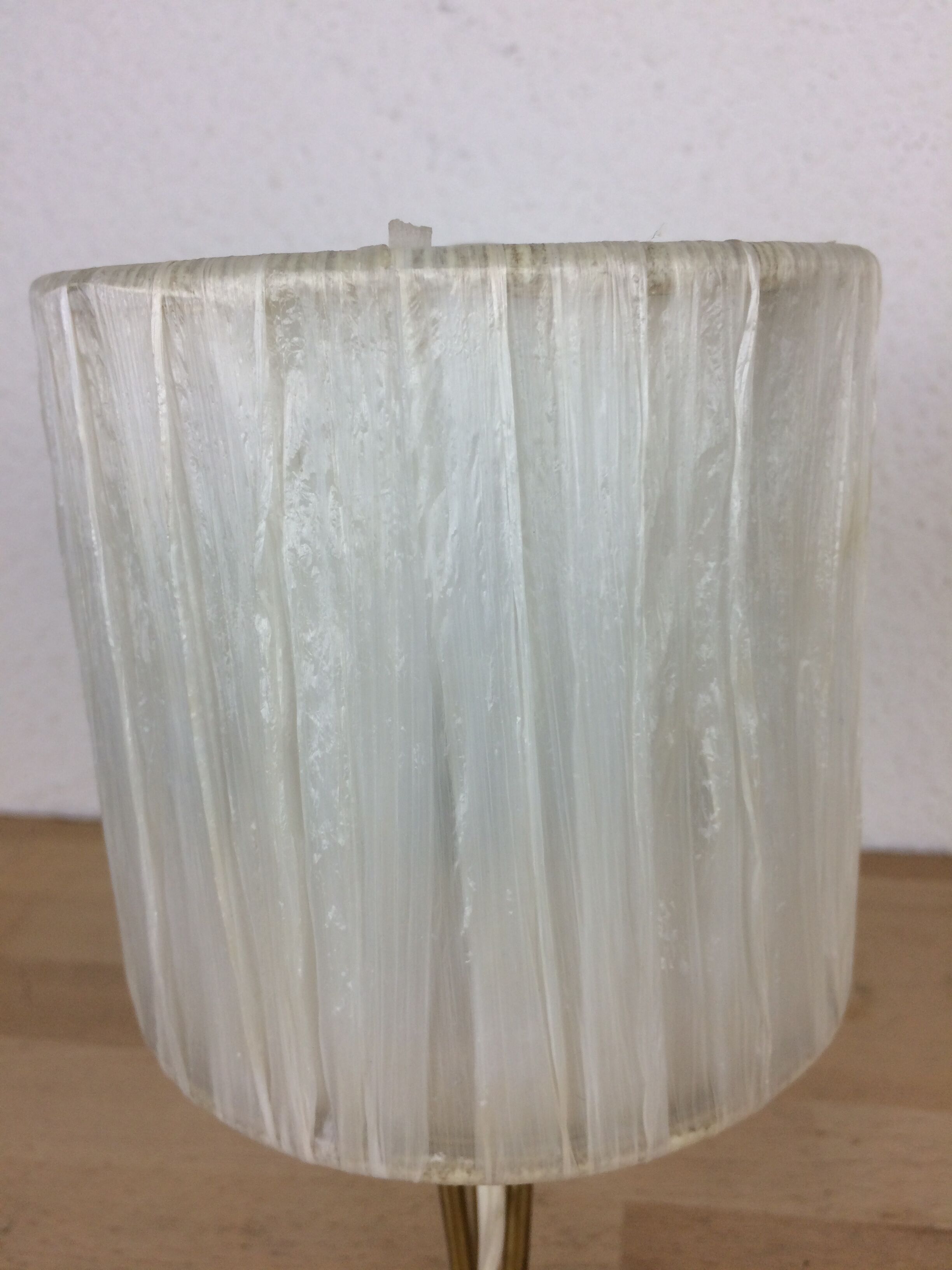 Brass tripod wall lamp 50s