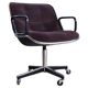 Knoll velvet executive office chair 1973