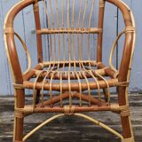 Child rattan armchair