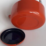 Enameled teapot