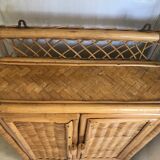 Rattan wall cabinet 82X48