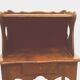 Louis XV style bedside table in solid oak 19th century