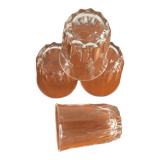 Set of 4 glassware Reims France