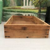 Old wooden box industrial