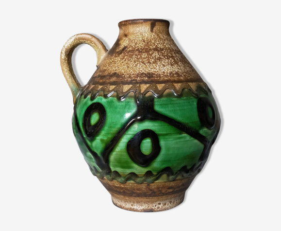 Vase à anse West-Germany années 50