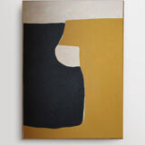 Black ochre paint