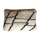 Housse de coussin berbère beni ouarain