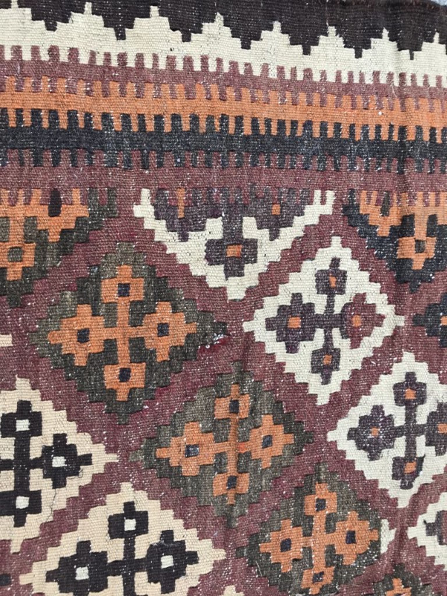 Kilim persian ghashghai woven hand 131 x 246 cm