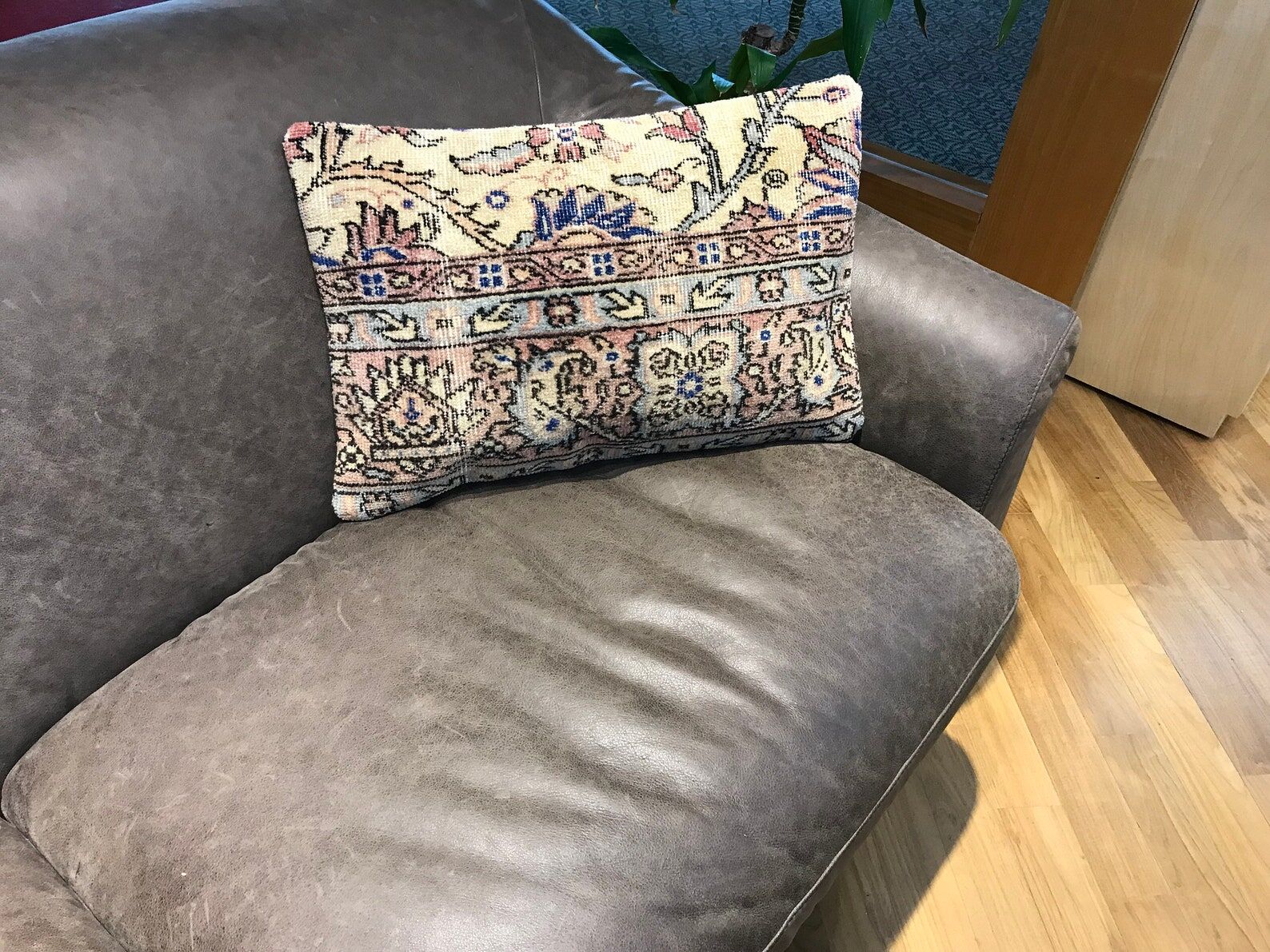 Faded Cushion Cover, Outdoor Pillow 40x60cm