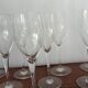 8 Baccarat water glasses signed Saint Remy model