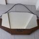 Miroir années 60 bois