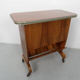 Mid -Century walnut trolley 1950s
