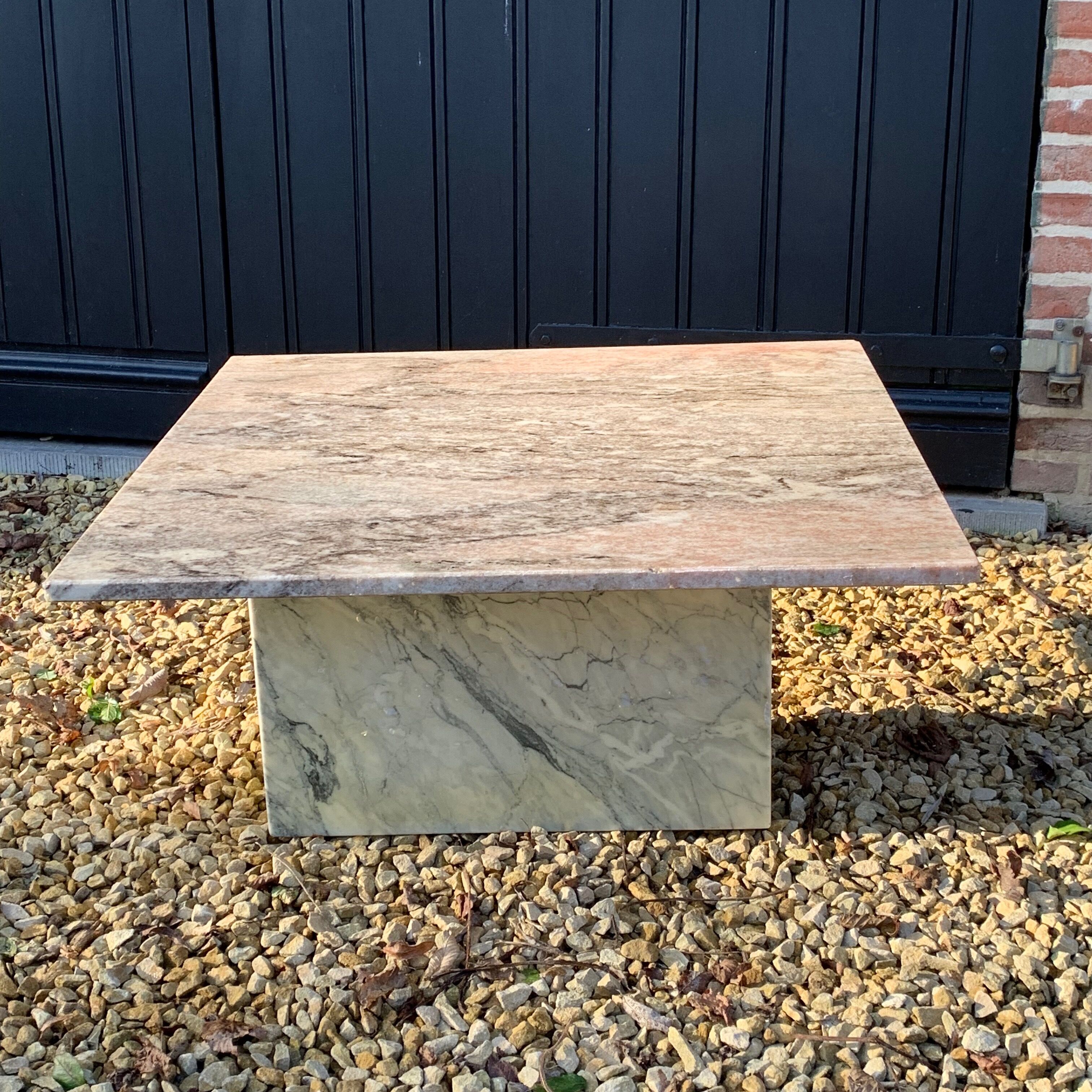 Marble living room table