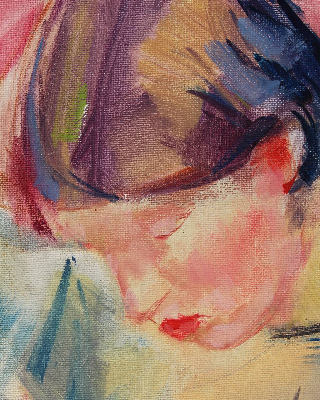 Tableau Figuratif Lecture Belgique 1994