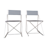 Pair of chairs by Niels Jorgen Haugesen for Magis 1970