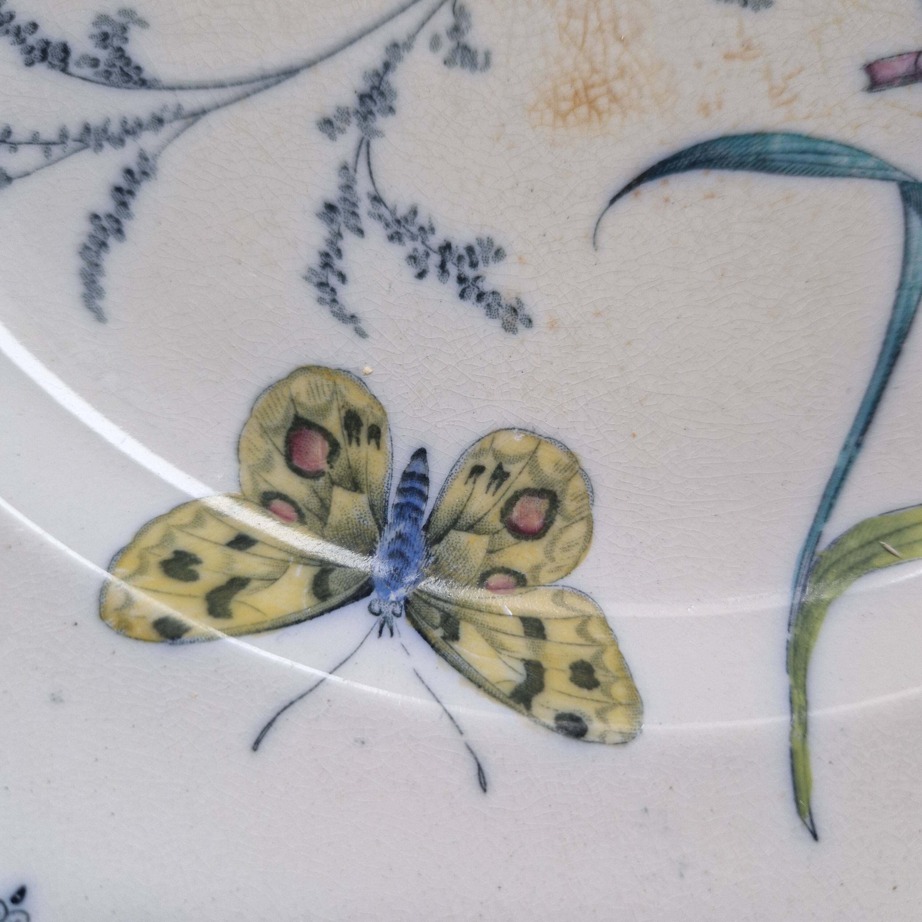 Antique ceramic and metal hot plate p and b pinder and bourne