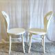 Space age design bistro chairs - 70s
