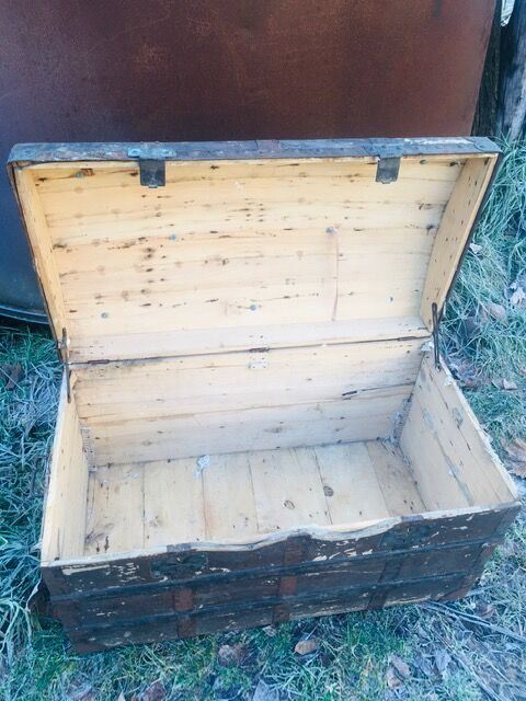 Old pirate chest 1880s