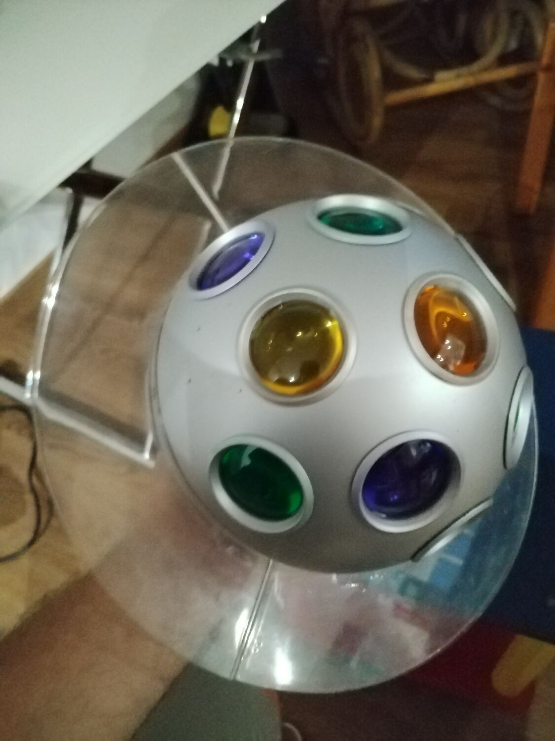 IKEA Blimp Projector colorful ball lamp design 2008 Made in Sweden