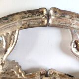 Silea silver metal duck trivet
