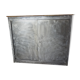 Administrative brushed metal furniture