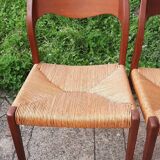 6 Scandinavian chairs