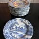 dessert plates and dish English Style