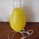 Old decorative bottle lamp vintage bottle lamp 70s