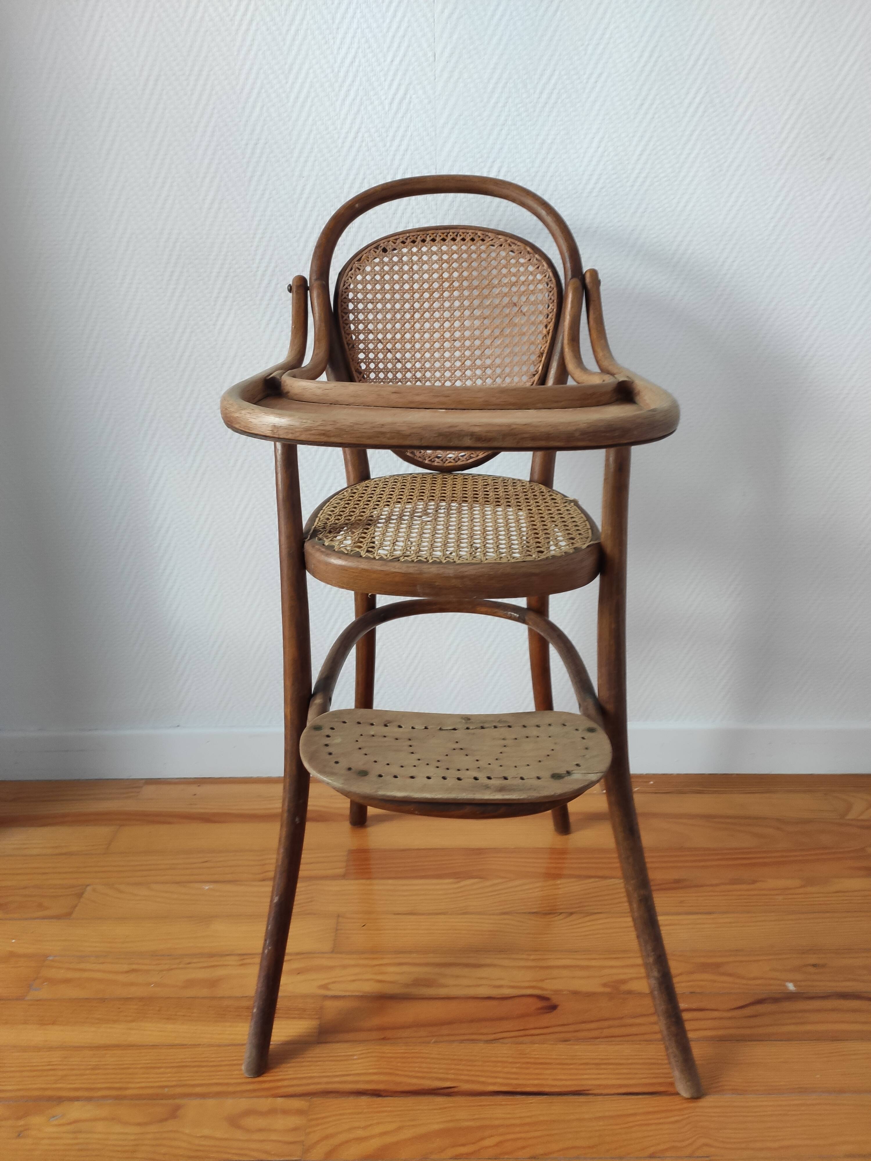 High chair baby Thonet
