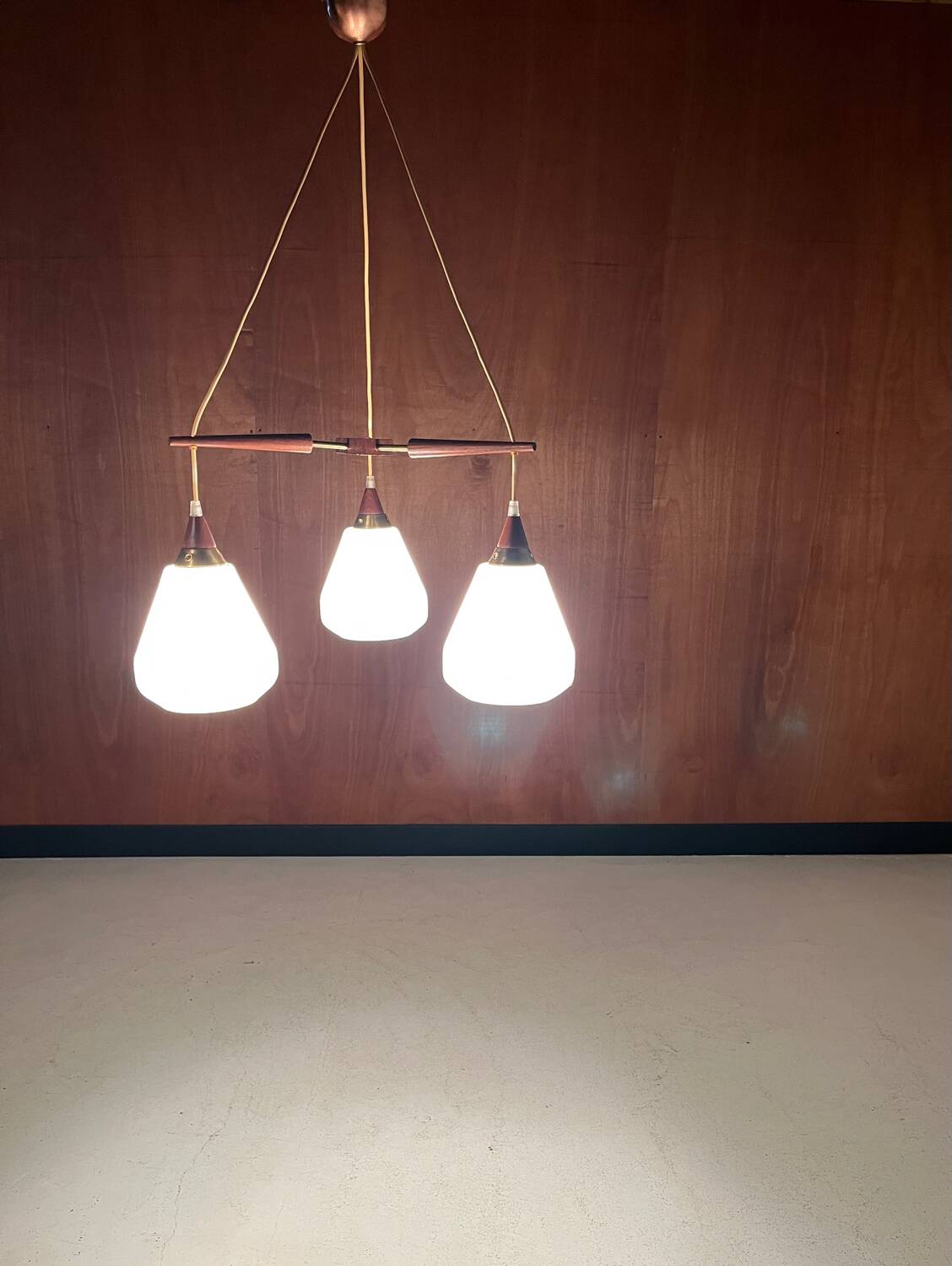 Vintage Scandinavian suspension from around 1960.