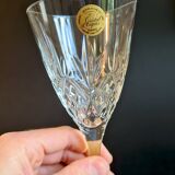 Descriptif pour lot de 5 grands verres à pied Cristal d’Arques – Modèle Cas