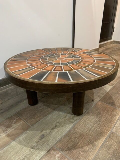 Roger Capron ceramic coffee table