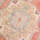 4x7 Red Madallion Turkish Rug 117x225Cm SK 22422