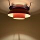 Vintage rare rouge Louis Poulsen PH5 - Poul Henningsen